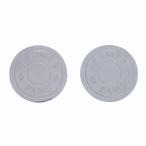 美品 エルメス HERMES セリエボタン イヤリング ロゴ コイン クルードセル イヤーアクセサリー ジュエリー シルバー/△H61/レディース/EK4