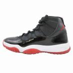 ショッピングエナメル 美品 ナイキ NIKE AIR JORDAN 11 RETRO BRED エアジョーダン11 レトロ ブレッド スニーカー シューズ 靴 エナメル 378037-061 US8.5 26.5