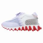 未使用品 クリスチャンルブタン Christian louboutin LOUBISHARK ルビーシャーク スニーカー シューズ スタッズ レザー 35 22.0cm GT7