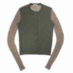 美品 セリーヌ CELINE by Phoebe Philo フィービー期 カシミヤ×アルパカ ニット カーディガン カラースイッチング セーター