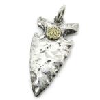  wing блокировка WINGROCK золотой metal стрела .. Arrow подвеска с цепью серебряный аксессуары *AA* мужской 