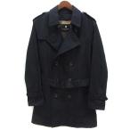 ブラックレーベルクレストブリッジ BLACK LABEL CRESTBRIDGE CBチェック ウールライナー トレンチ コート ネイビー 紺 M メンズ