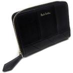 ポールスミス PAUL SMITH ラウンドファスナー コインケース パスケース 財布 ブラック 黒 メンズ