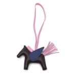エルメス HERMES ロデオ ペガサス PM バッグチャーム アニョーミロ ルージュセリエ ブルーサフィール モーヴシルベストル B刻印 23年 美品