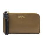 ロエベ LOEWE コイン カード ホルダー フラグメント ケース KNOT COIN CARDHOLDER CEM1Z40X01 ブラウン ブラック レディース