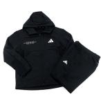 Adidas adidasadapte-shon двойной вязаный джерси выставить капот спортивная куртка брюки чёрный черный XL 2024AW
