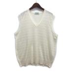  Munsingwear одежда MUNSINGWEAR Golf summer вязаный V шея лучший one отметка белый C110~120 мужской 