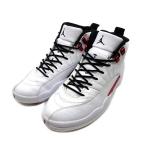 ナイキ NIKE エアジョーダン12 レトロ AIR JORDAN 12 RETRO スニーカー CT8013-106 ホワイト ブラック レッド 27cm メンズ