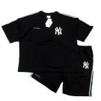  не использовался товар моно mart MONO-MART MLB Major League Baseball специальный заказ выставить большой короткий рукав тренировочные брюки шорты L чёрный черный o