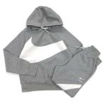  не использовался товар Nike NIKE Tec флис джерси выставить большой swoshu Parker брюки серый M мужской 