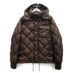 モンクレール MONCLER レイモンド RAYMOND キルティング ダウン ジャケット フード付き ブラウン 茶 3 メンズ