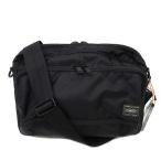未使用品 ポーター PORTER フラッシュ FLASH ショルダーバッグ 斜め掛け 689-05949 ブラック 黒 日本製 メンズ レディース