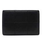 ショッピングボッテガ ボッテガヴェネタ BOTTEGA VENETA カセット クレジットカードケース 名刺入れ レザー 651401 ブラック 黒 RFID ☆AA★ メンズ