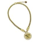  Versace Versace .VERSACEmete.-sa стразы колье серый kaGP золотая цепь мужской женский 