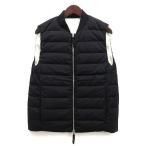 ショッピングduvetica デュベティカ DUVETICA ジャブスアルキヴィオ giabsarchivio コラボ カプライア CAPRAIA リバーシブル ダウンベスト フリース 黒白 46