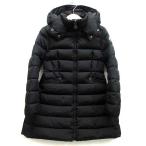 モンクレール MONCLER シャーパル CHARPAL ダウンコート フード付き Aライン 2020AW ブラック 黒 6anni 116cm 国内正規 女の子 キッズ