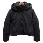 ザラ ZARA ショート アノラック ジャケット 中綿 防風 防水 ブラック 黒 XS 4749/703 レディース