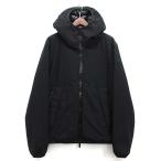 モンクレール MONCLER マヨン MAYON ダウン ジャケット フード付き ラバーワッペン 2022AW ブラック 黒 3 美品 メンズ