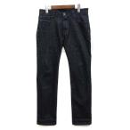 ショッピングコムサ コムサメン COMME CA MEN デニムパンツ ストレッチ ジーンズ 革パッチ インディゴ M 07-29PZ12 メンズ