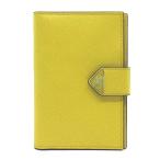 ショッピングプラダ プラダ PRADA トライアングルロゴ サフィアーノレザー パスポートホルダー カードケース 二つ折り 2MV017 2DYG F0377 イエロー RFID ☆AA