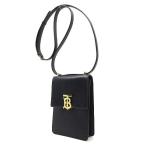 ショッピングバーバリー バーバリー BURBERRY ロビンバッグ TBロゴ ミニ ショルダーバッグ レザー ブラック ゴールド ☆AA★ メンズ レディース