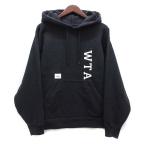 ダブルタップス WTAPS HOODY COTTON COLLEGE スウェット パーカー カレッジロゴ 紺 ネイビー 01 2023SS ☆AA★ メンズ