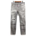 ディースクエアード DSQUARED2 スケーター ジーンズ Skater Jean ダメージ加工 デニム パンツ 2022SS グレー 46 S71LB1053 メンズ