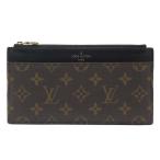 ショッピングヴィトン ルイヴィトン LOUIS VUITTON モノグラム スリムパース ファスナー付き 長財布 M80348 RFID メンズ レディース