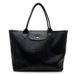 ショッピングロンシャン ロンシャン LONGCHAMP ル プリアージュ シティ トップハンドル トートバッグ 黒 ブラック 10182HYQ001