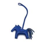 エルメス HERMES ロデオ PM バッグチャーム ホース アニョーミロ ブルー U刻印 2022年 レディース