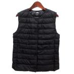 ユニクロ UNIQLO ウルトラ ライトダウン コンパクト ベスト ブラック 黒 M 429455 レディース