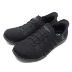 スケッチャーズ SKECHERS スリップインズ SLIP-INS ブリーズイージー スニーカー 100593 ブラック 黒 24.5cm レディース