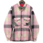  дизель DIESEL с хлопком двусторонний жакет 22AW REVERSIBLE JACKET WITH PADDING A06245 J-PETTER 0PDAG розовый красный M мужской 