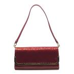 ルイヴィトン LOUIS VUITTON モノグラム ヴェルニ ロスモアMM ショルダーバッグ ウォレット クラッチバッグ M91550 ポムダムール レッド