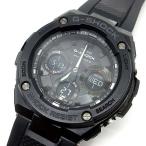 カシオ ジーショック CASIO G-SHOCK Gスチール G-STEEL ソーラー電波 アナデジ 腕時計 GST-W100G-1BJF ブラック 黒 メンズ
