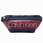  Calvin Klein CALVIN KLEINpa мех сумка-пояс сумка "body" с хлопком PUFFER WAISTBAG темно-синий красный K50K504825 мужской 