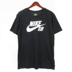 ショッピングナイキ tシャツ メンズ ナイキ エスビー NIKE SB スケートボーディング ロゴ Tシャツ 半袖 ブラック L 240412E メンズ