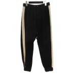 ザラ ZARA ジョガー パンツ サイドストライプ ブラック S 241213E レディース