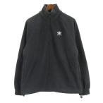 アディダスオリジナルス adidas originals ポーラーフリース ハーフジップ スウェット ブラック M 250123E メンズ