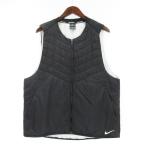  Nike NIKE обвес re year с хлопком лучший Zip выше спорт одежда бег черный XXL 250403E мужской 