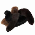  No-brand пелерина 6 позиций комплект muffler натуральный мех чай Brown чёрный черный /FF #GY99 женский 