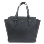 ケイトスペード KATE SPADE ハンドバッグ トート カウレザー ブラック 250422E 鞄 ■GY14 レディース