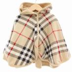  Burberry London BURBERRY LONDON прекрасный товар пончо накидка noba проверка двусторонний бежевый #GY14 /AE Kids 