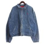 ポロ バイ ラルフローレン Polo by Ralph Lauren ヴィンテージ デニム スイングトップ ジャケット ブルゾン USA製 インディゴ XL ☆AA★ メ