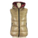 デュベティカ DUVETICA Febe ダウンベスト フーディ ジップアップ ベージュ系 42 L レディース