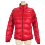 ザノースフェイス THE NORTH FACE ACONCAGUA アコンカグア ダウンジャケット ジップアップ NDW18102 レッド M レディース