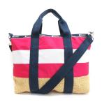 レスポートサック LesportSAC MED BOARDWALK TOTE トートバッグ ショルダー サマー ラグビー ピンク 250606E 鞄 レディース