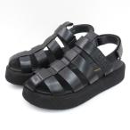 ユナイテッドヌード UNITED NUDE Roma Lo Womens 厚底 グルカサンダル ブラック 38 24-24.5cm レディース