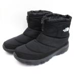 ザノースフェイス THE NORTH FACE Nuptse Bootie WP Logo Short ヌプシ ブーツ NF52076 ブラック 29cm メンズ