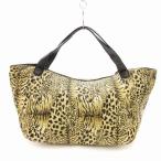 OSAM ручная сумочка Boston леопардовая расцветка желтый желтый чёрный черный /UO #GY99 женский 